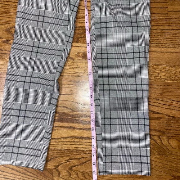 Laundry By Shelli Segal Gray Plaid Skinny Pants - Picture 4 of 12